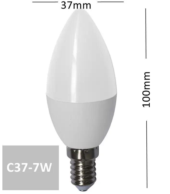 LED candle bulb 7w