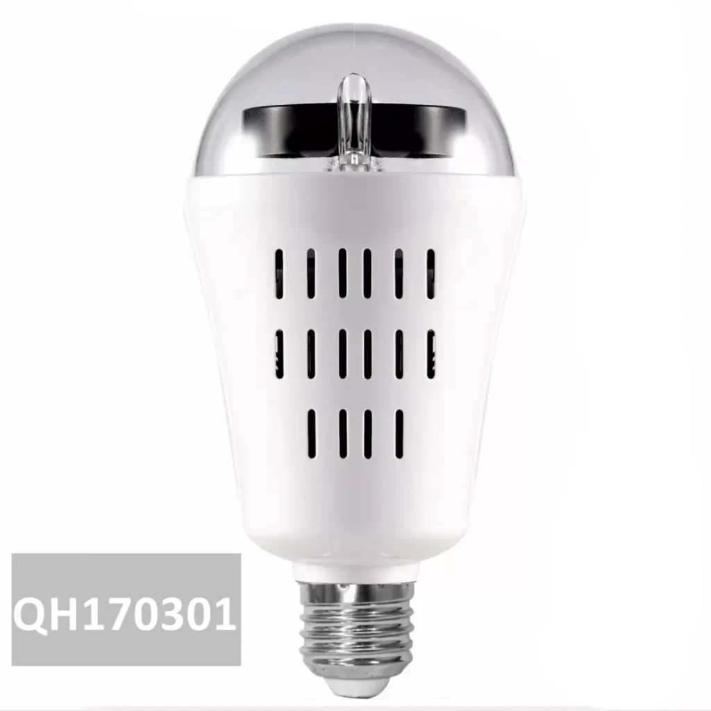 LED 360 degree roating decoration bulb