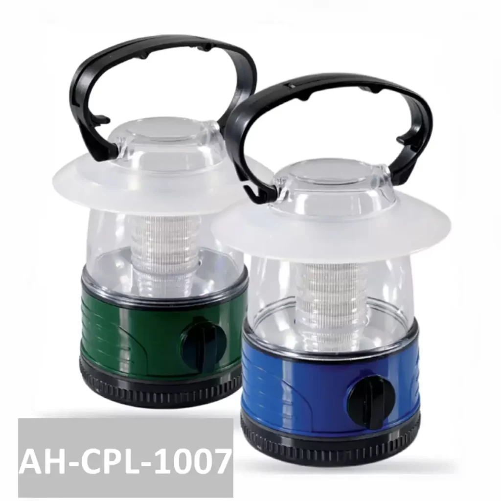 LED rechargeable camping lantern