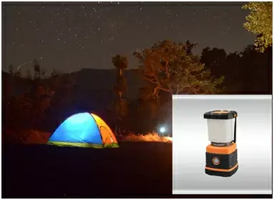 LED USB charging camping light